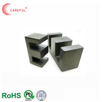 Núcleo de ferrita blanda MnZn de gran tamaño EE240 EE320 PC40 PC44 PC95 con bajo flujo de fuga para fuente de alimentación de aislamiento médico, de fábrica china