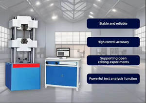 Máquina de Ensayo de Tracción Universal Hidráulica WAW-1000D de Alta Calidad, Capacidad de Compresión de 300kN, 1 Año de Garantía - Product Image 2