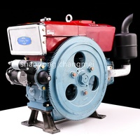 Moteur diesel marin 20hp 22HP Zs1115 Zs1110 pour bateau, machine à décortiquer le riz