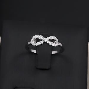 Anillos de Boda Plateados al por Mayor JXX, Estilos Variados para Mujer, Diseño de Flor con Circonita, Hechos Principalmente de Latón - Product Image 4