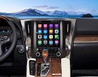 Für Toyota Alphard A30 2013-2020 Tesla-Bildschirm Autoradio GPS 12 Zoll Touchscreen Multimedia Android Auto-Audio-DVD-Player