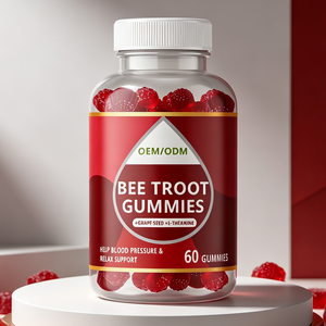 Nuevo Producto OEM Premium: Masticables de Remolacha con CoQ10, Extracto de Semilla de Uva, Vitamina C, B12, Óxido Nítrico, Vasodilatación, Energía, Certificado ISO - Product Image 1