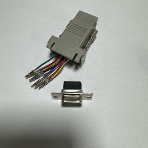 Giao diện mạng <span class=keywords><strong>RJ12</strong></span> để DB9 Adapter <span class=keywords><strong>RJ45</strong></span> để D-SUB 9-Pin chuyển đổi với đồng địa chỉ liên lạc cho các ứng dụng điện - Product Image 6