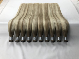 Extensiones de Cabello Humano 100% de Color Sólido o Mixto, Finas y Suaves, se Pueden Cortar, Genius Weft, al Mejor Precio - Product Image 4