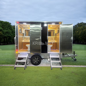 Remolque de Baño Móvil de Lujo Europeo de Moda 2025, Inodoros Portátiles de Viaje en Venta - Product Image 5