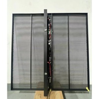 Affiche numérique élégante P3.9 LED transparente couleur pour ascenseurs, signalétique de magasin, centres commerciaux, indice de protection IP43, SDK inclus