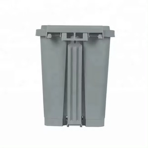 Vuông Nhựa thùng rác với bàn đạp và chất béo chất thải bin cho phòng khách với bìa - Product Image 5