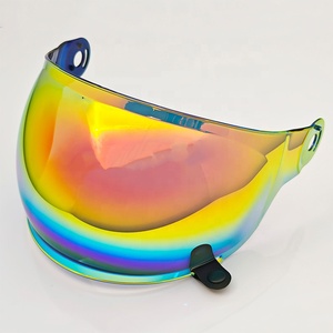 Visière multicolore pour <span class=keywords><strong>casque</strong></span> de moto <span class=keywords><strong>BeLL</strong></span> Retro | Protection UV et pare-soleil coupe-vent | Lentille HD Vision anti-éclats - Product Image 6