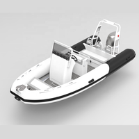Bateau gonflable en PVC, livraison gratuite, nouveau design CE 5.6m, en solde, 560