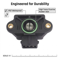 Capteur de position du papillon des gaz TPS automatique 037907385Q 5S5368 280122020 TPS4175 pour VW Corrado Cabrio Passat Peugeot Rabbit Jetta Vento