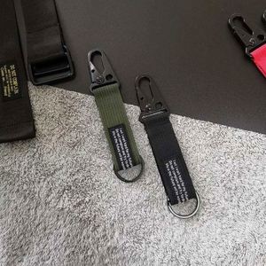 Correa de muñeca Jet Tag de color liso en stock, llavero corto para coches y motocicletas con hebilla metálica de águila - Product Image 6