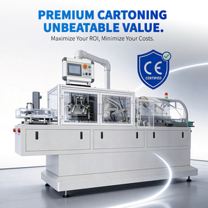 Caja de embalaje de cartón horizontal, caja de embalaje de cápsulas de píldoras, tabletas completamente automáticas, bandeja de placa de blíster, máquina de embalaje de cartón - Product Image 3