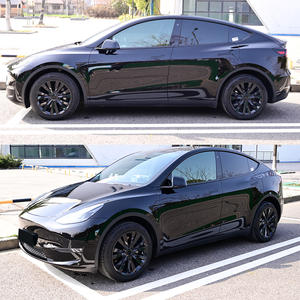 Personalización de fábrica 19 "pulgadas 4 piezas por juego Placa de ajuste de rueda Cubierta de neumático Cubierta de cubo de rueda <span class=keywords><strong>para</strong></span> Tesla Model Y - Product Image 3
