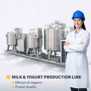Usine d'équipement de transformation laitière Ace, cuve de pasteurisation du lait, ligne de production complète de yaourt - Product Image 3