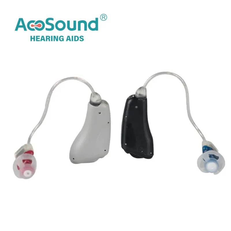 Acosound L8-RIC-Mデジタル補聴器8チャンネルバッテリータイプオーディオサービス補聴器