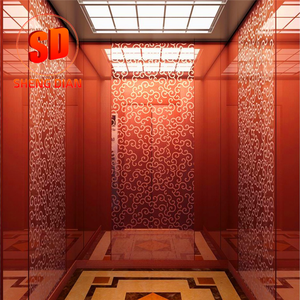 Panel pintu lift baja tahan karat 201 304 pola kustom Laser ukiran dengan layanan pemrosesan pembengkokan & pemotongan - Product Image 5