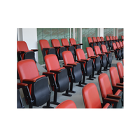 Système de sièges en gradins Avant Sports à fixation au sol, sièges VIP rembourrés inclinables, chaise d'auditorium personnalisable avec accoudoirs