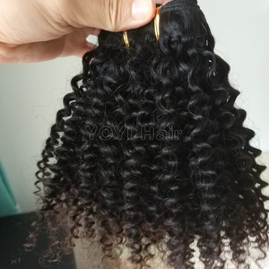 Prix Compétitif Cheveux Brésiliens Remy Bouclés Crépus en Mèches - Product Image 3