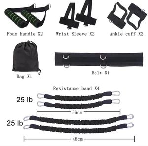<span class=keywords><strong>Bande</strong></span> de résistance pour la <span class=keywords><strong>boxe</strong></span>, entraînement au saut Vertical, musculation et renforcement musculaire du <span class=keywords><strong>pied</strong></span> - Product Image 6