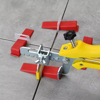 Clips de nivellement de carreaux robustes, système de nivellement réutilisable pour l'installation de carreaux muraux et de sol
