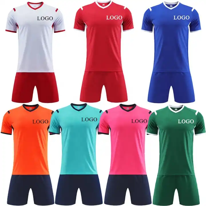 Wholesale Custom Design Soccer Uniform Sublimation Printing Soccer Wear Youth  Football Jersey Sets