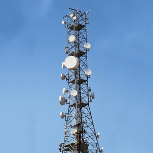 Torre de Acero Angular de 4 Patas de 50 Metros Personalizada para Radiodifusión, Telecomunicaciones, Antena de Celular, Mástil de Antena - Product Image 1