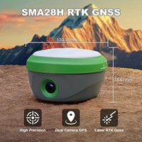 Sistema de Topografía GNSS SMA28H RTK SMA26 Pro Base, Medición sin Contacto, 360 AR Stakeout, 120° de Inclinación, 4G/WiFi, 1 Año de Garantía