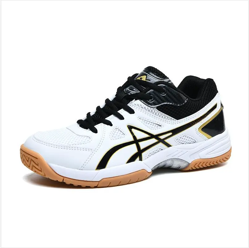 Womens Mens Trọng Lượng Nhẹ Sneaker Thời Trang Trong Nhà Tòa Giày Thích Hợp Cho Pickleball, Cầu Lông, Bóng Chuyền