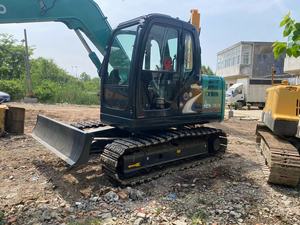Excavadora con motor diésel Kobelco SK75 Marca de alta calidad 100% Listo para todos los terrenos Venta superior Horas DE TRABAJO bajas Usado Excelente - Product Image 2