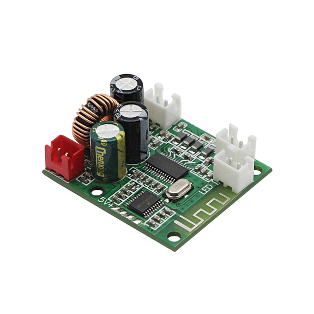 Dual 8V-24V Audio Module Small Audio Amplifier Board with BT 8 Ohm 10W+10W Multilayer PCB PCBA