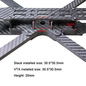 Mark4 V3 Pro Fpv Frame 10 Inch 427Mm 7Mm Arm Koolstofvezel Opvouwbare Race Drone Kit Grote Belasting 10Km Lang Bereik - Product Image 5