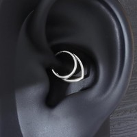 Bague de nez en acier inoxydable 316L unisexe Hisera, design punk, graines de melon, pierre naturelle, arc fermé sans couture, piercing de cartilage, bijoux