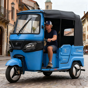 Nouveau Tricycle électrique ouvert Bajaj CEE OEM Design asiatique 72V 3000W batterie remplaçable <span class=keywords><strong>Tuk</strong></span> <span class=keywords><strong>Tuk</strong></span> CKD modèle - Product Image 6