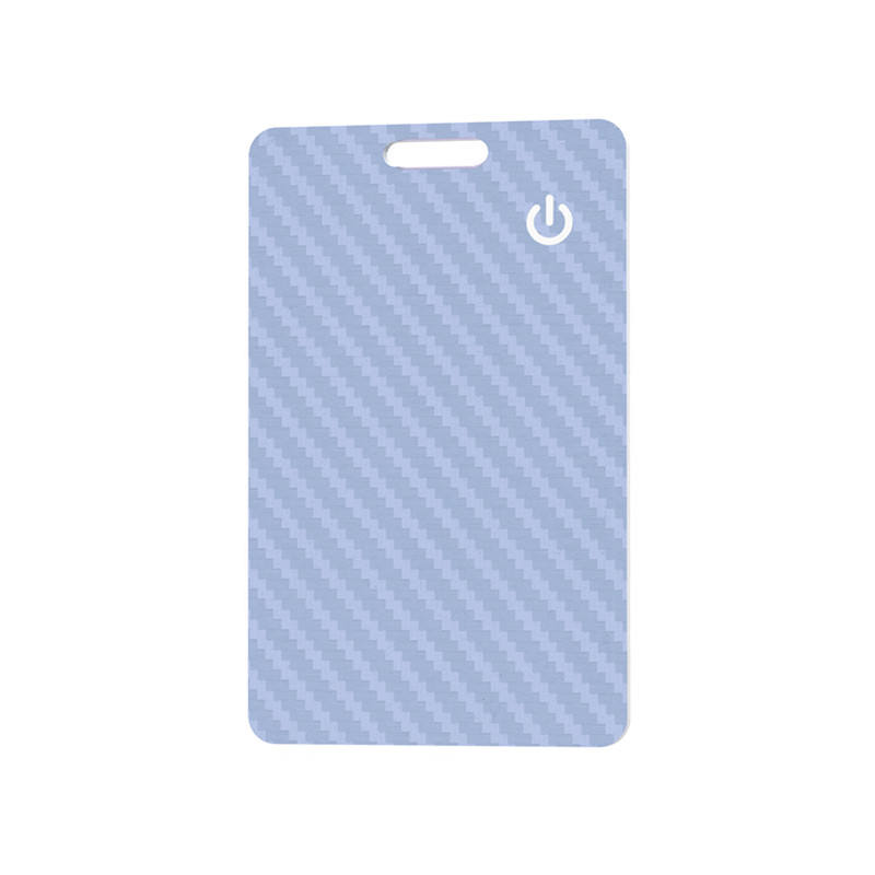 fibra de carbono azul