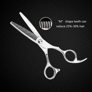 Ciseaux de barbier professionnels, logo personnalisé OEM, 6 pouces, de haute qualité, pour salon de beauté, vente en gros, livraison gratuite - Product Image 2