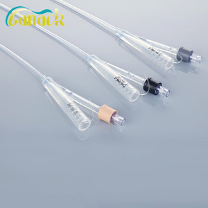 Ống thông tiểu Foley bằng chất liệu PVC y tế dùng một lần, tùy chỉnh hai hoặc ba đường dẫn, hoàn toàn bằng silicon - Product Image 3