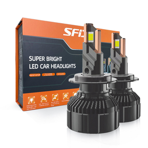 स्फिडा v18 120w 6000k उच्च शक्ति वाले हेडलाइट बल्ब h4 कस्टम पैकेजिंग 12 वी सार्वभौमिक फिटमेंट कार हेडलाइट - Product Image 1