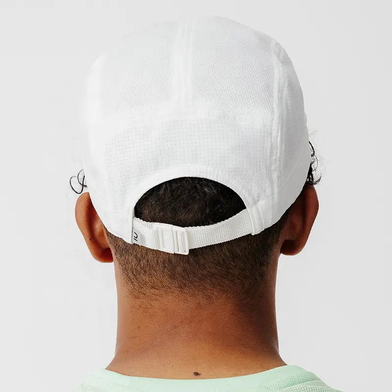 OEM Design personalizzato il tuo Logo sport Camp cappello Plain 5 pannello riciclato cappellino da campeggio, morbido berretto da ragazzo in Nylon leggero