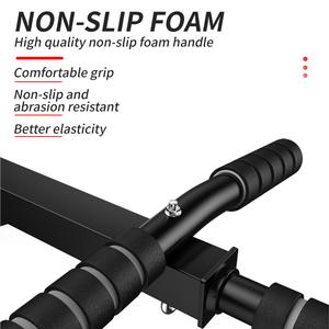 <span class=keywords><strong>Barre</strong></span> de traction murale durable pour salle de sport à domicile, fitness, logo OEM universel gratuit, réglable, métal, directement de l'usine - Product Image 3