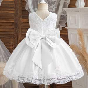 <span class=keywords><strong>Robe</strong></span> de demoiselle d'honneur pour filles, plusieurs couleurs, <span class=keywords><strong>robe</strong></span> de <span class=keywords><strong>princesse</strong></span>, <span class=keywords><strong>robe</strong></span> de soirée en dentelle, <span class=keywords><strong>robe</strong></span> de fête de Noël, cosplay, grand nœud - Product Image 3