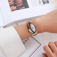 Ensemble de 5 montres à quartz pour femmes, montres de luxe avec strass, montre de marque pour femmes avec ensemble de montres-bracelets pour femmes, collier, bague, boucles d'oreilles