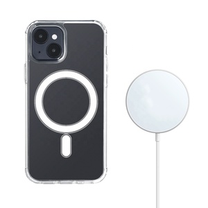 Custodia per telefono in acrilico TPU per <span class=keywords><strong>Apple</strong></span> <span class=keywords><strong>iPhone</strong></span> 16 15 <span class=keywords><strong>14</strong></span> Pro Max <span class=keywords><strong>Cover</strong></span> posteriore magnetica <span class=keywords><strong>iPhone</strong></span> 15 14pro materiale per PC - Product Image 2
