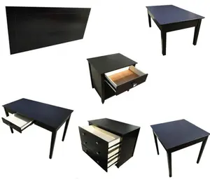 Muebles de Hotel de calidad, juego de dormitorio Popular Americano, tamaño King o Queen - Product Image 1