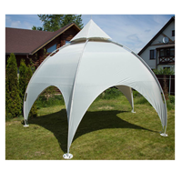 Tente en araignée, de grande taille, blanche, résistante, pour fête/spectacle