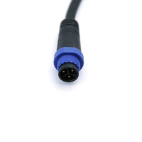 Câble de connecteur mâle-femelle étanche DTEAM 2 broches IP67, prise industrielle aviation AC/DC, cordon d'alimentation LED pour automobile