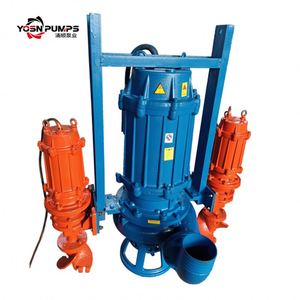 80m3/h Flow 20m Head 11kw Cr26 High Chromium Alloy <b>Submersible</b> Slurry <b>Pump</b> for Environment protection - Product Image 1
