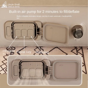 Colchón Inflable para Maletero de Coche, Modelo Tesla Moderno, Material Flocado Ecológico, para Acampar al Aire Libre - Product Image 4