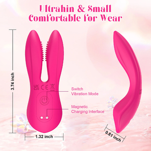 アプリ操作クレイジーバニー女性用快感クリトリスバイブレーターウェアラブルパンティーバイブレーターミニ大人のおもちゃ女性用 - Product Image 2
