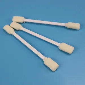 Großhandel Weiß PP Stick Double Recta ngle Sponge Stick Schaums pitze Reinigungs tupfer für Druckkopf