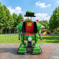 Robot Guerrier Électrique d'Extérieur Haute Qualité pour Jeu de Combat, 250W, Rotation à 360 Degrés, Anti-Collision, pour Divertissement